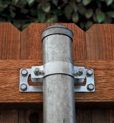 metal fence brackets for wooden posts|galvanised fence brackets for wood.